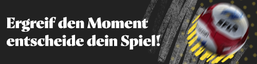Volleyball im Flug mit Spielfeldgrafik